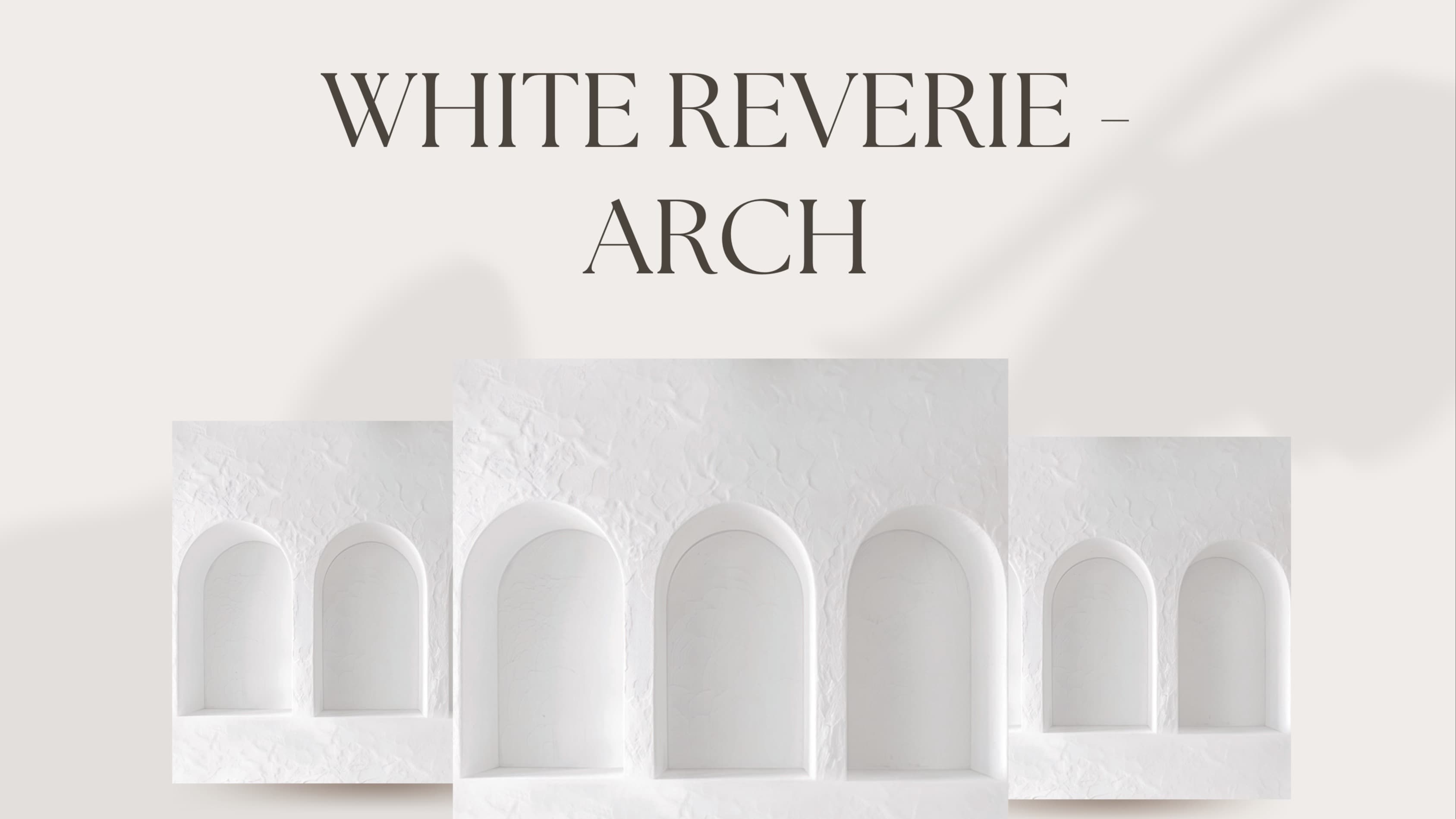 PRINTABLE DOWNLOAD - Digital Boho Arch Background 