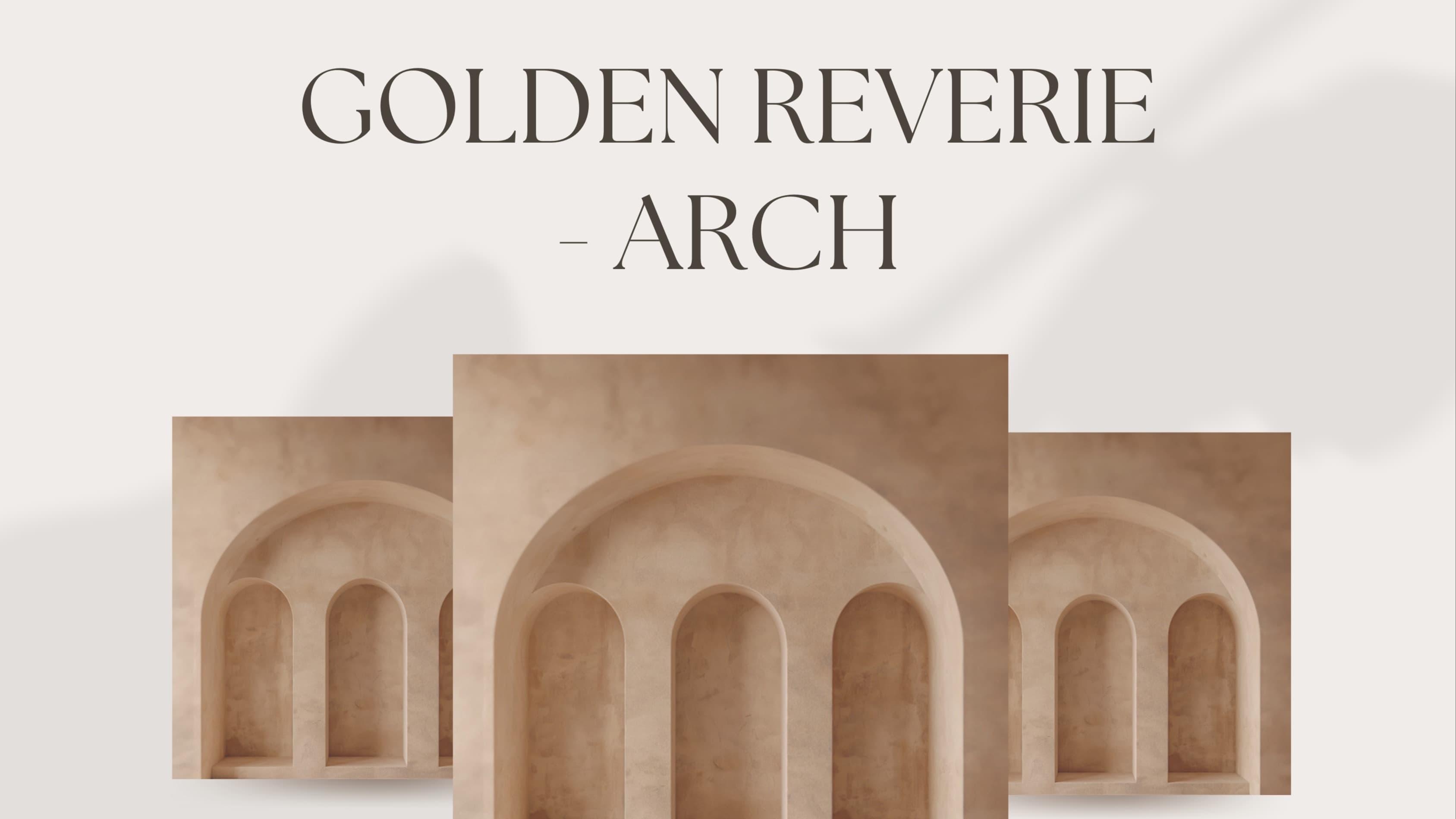 PRINTABLE DOWNLOAD - Digital Boho Arch Background 