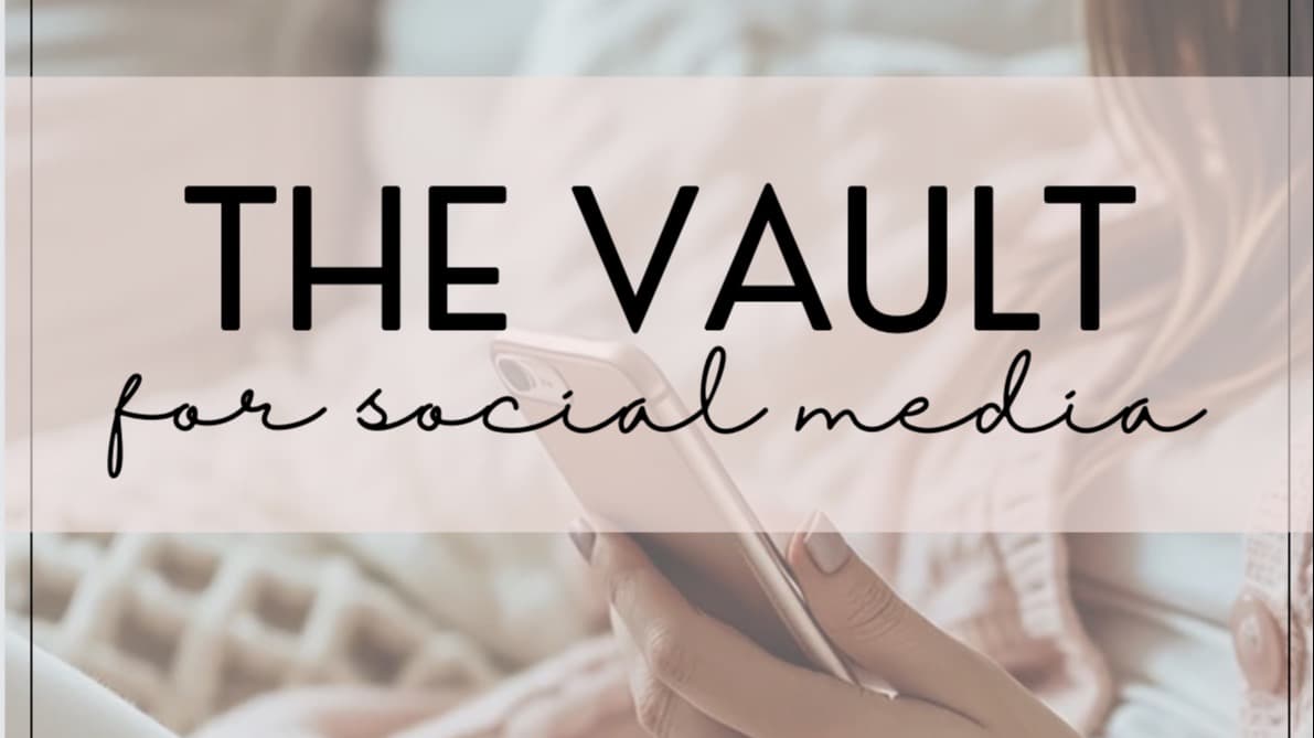 The Vault - for social media 