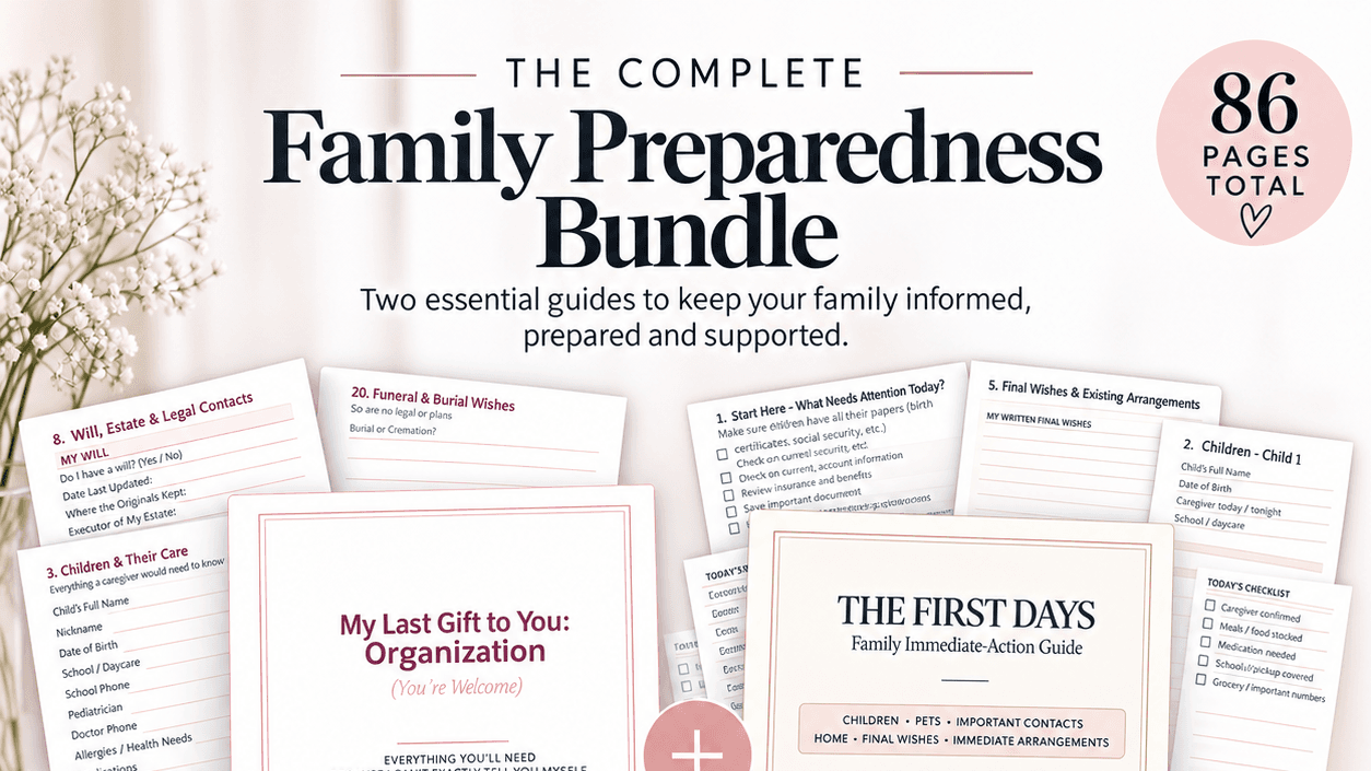 First Days + My Last Gift to You BUNDLE (BLUSH)