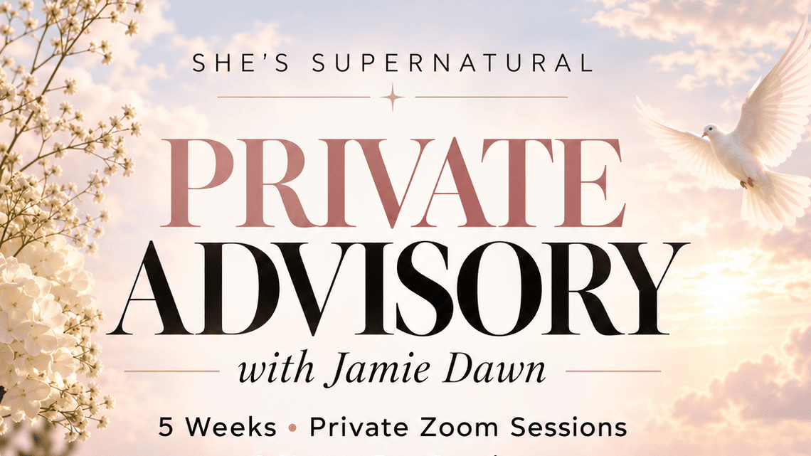 She’s Supernatural 5 Week Private Mentorship 