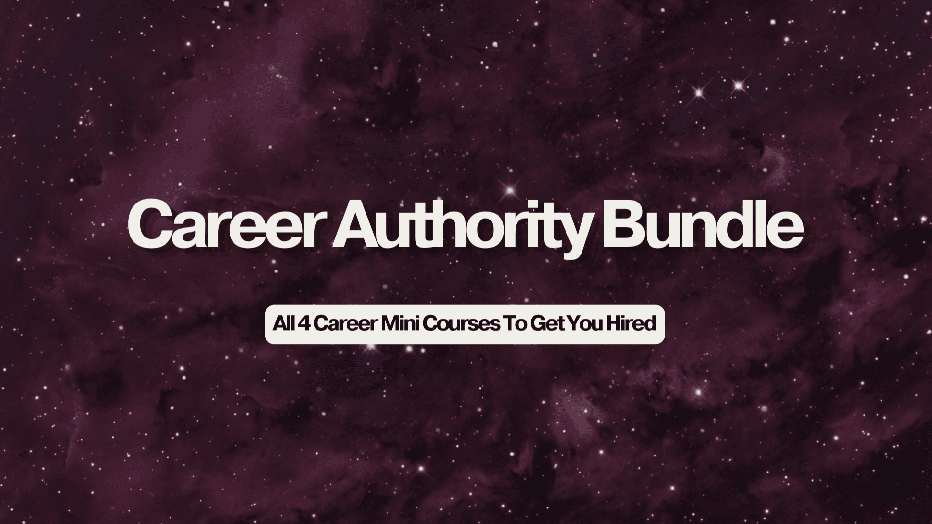 Career Authority Bundle
