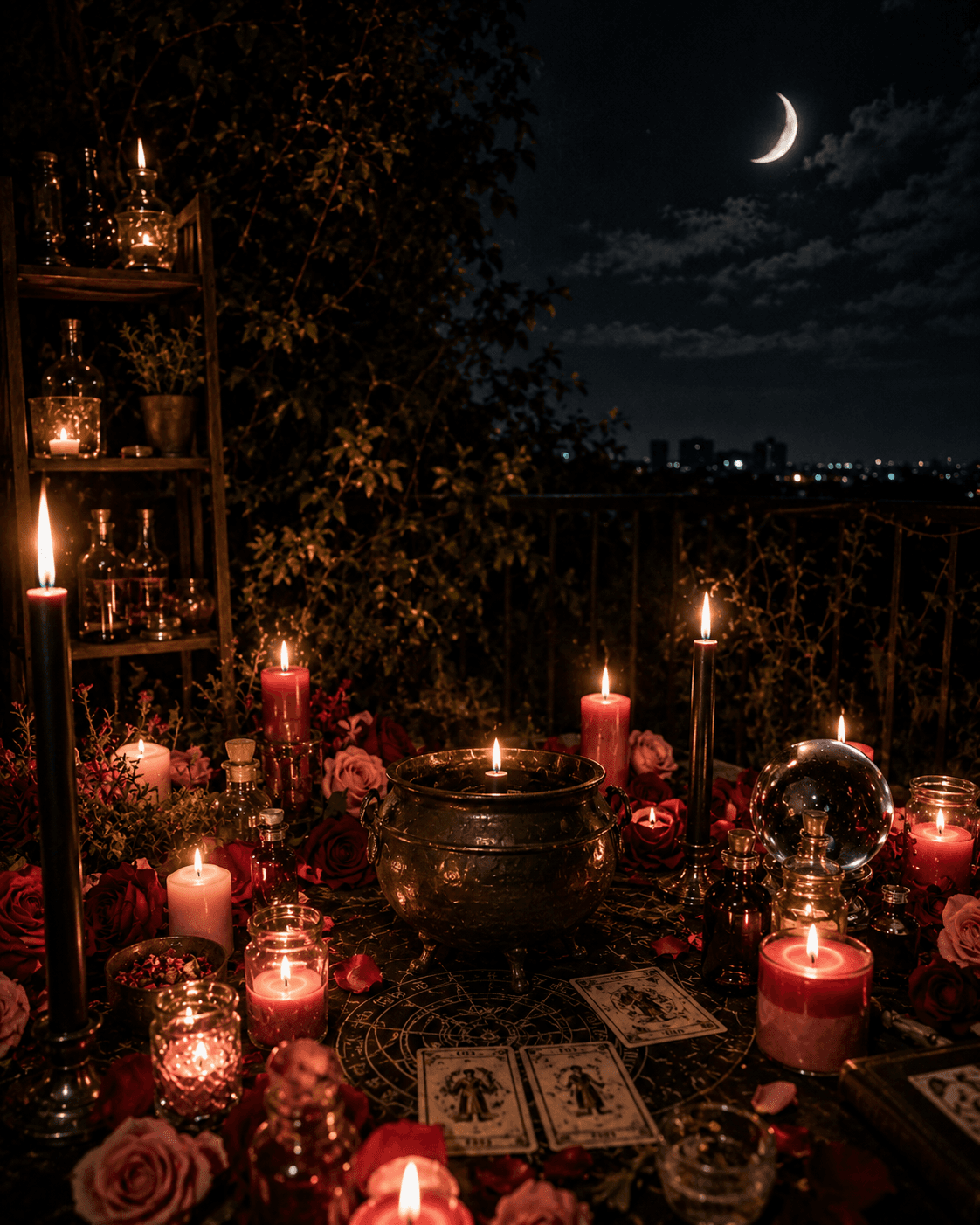 Avoidant honey jar spell 