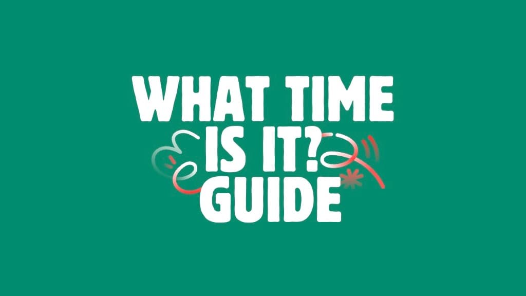 What time is it? PDF Guide