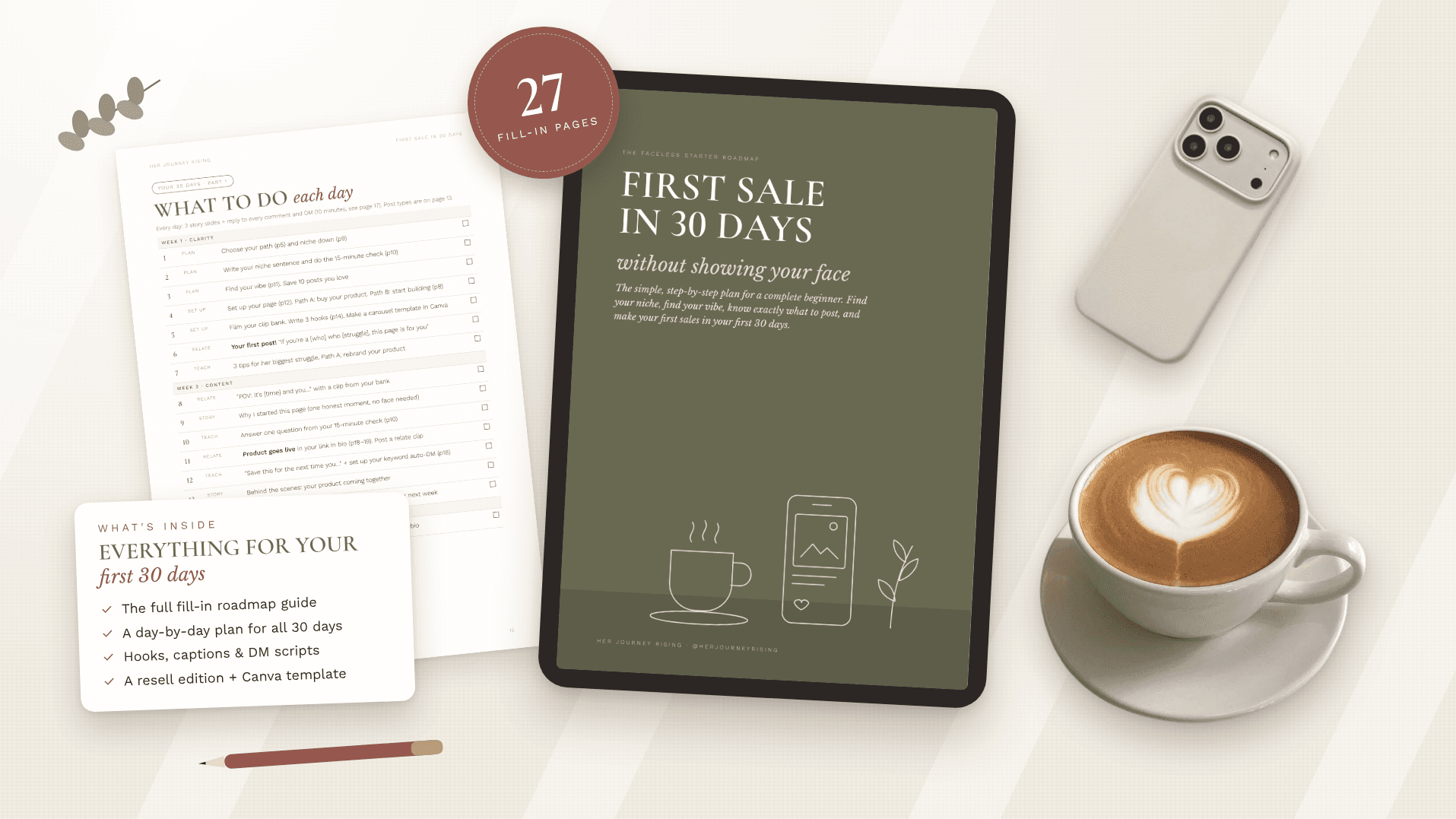 First Sale in 30 Days
