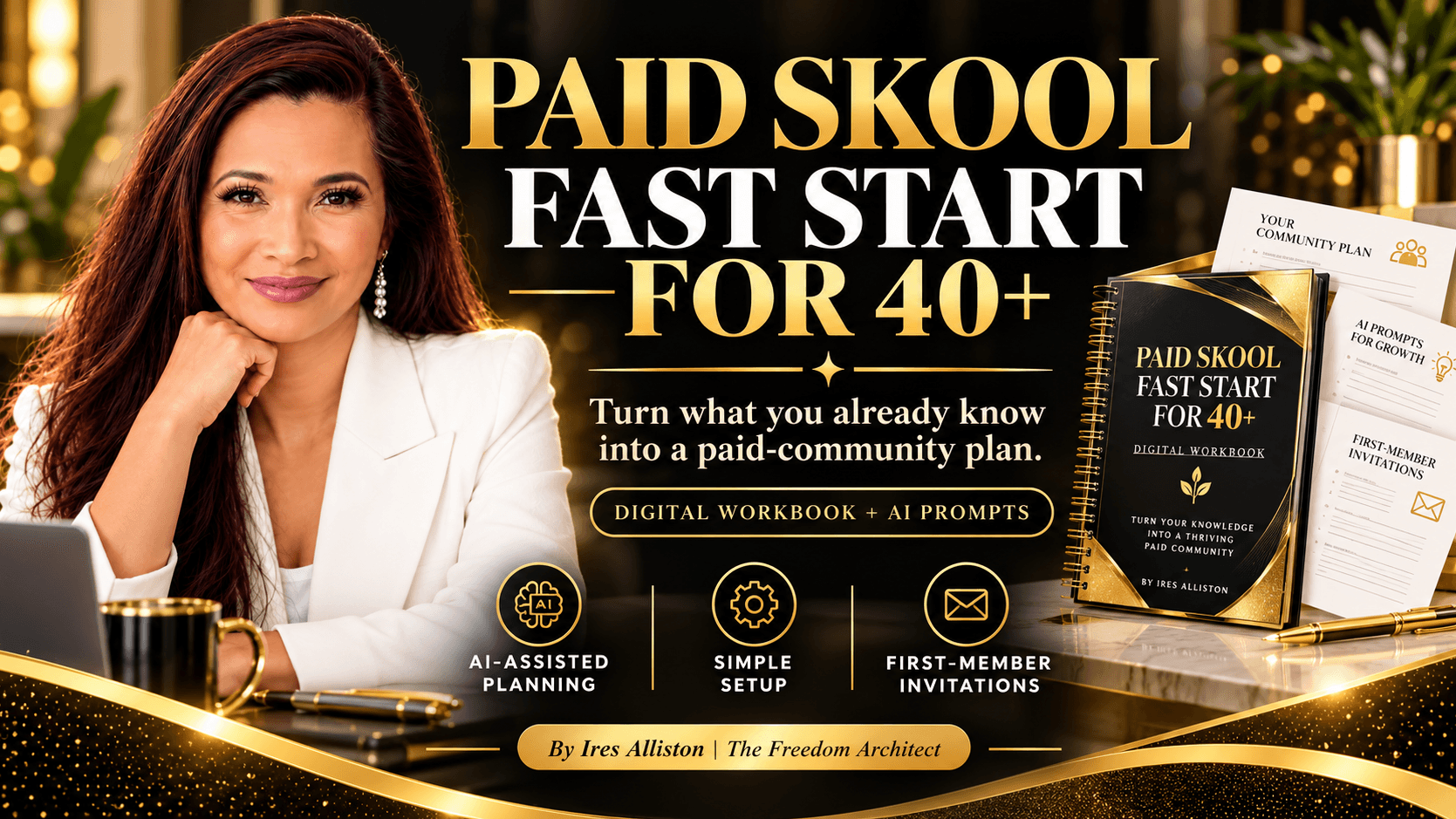 Build Your Paid Skool Community After 40