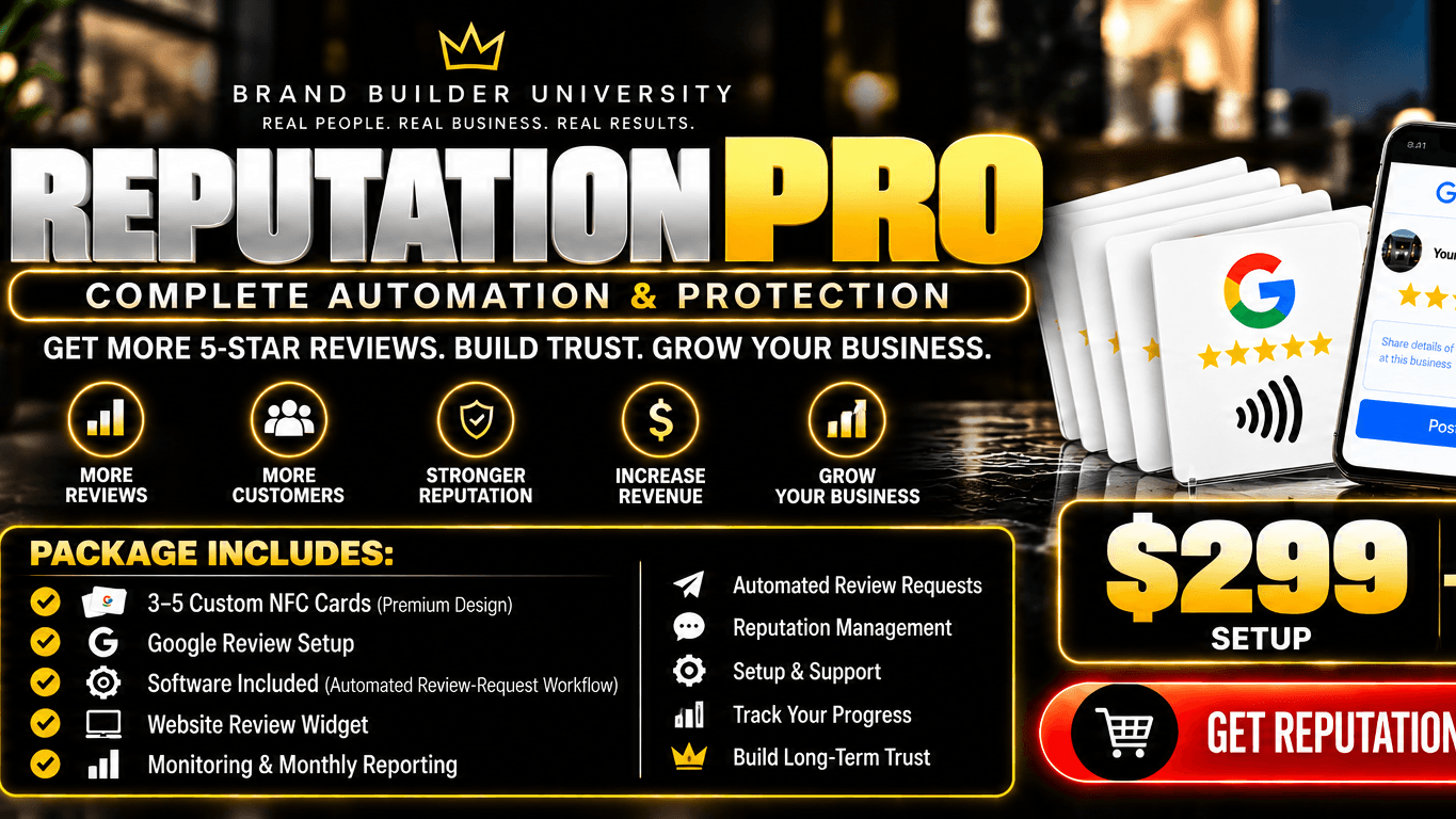 Reputation Pro system !