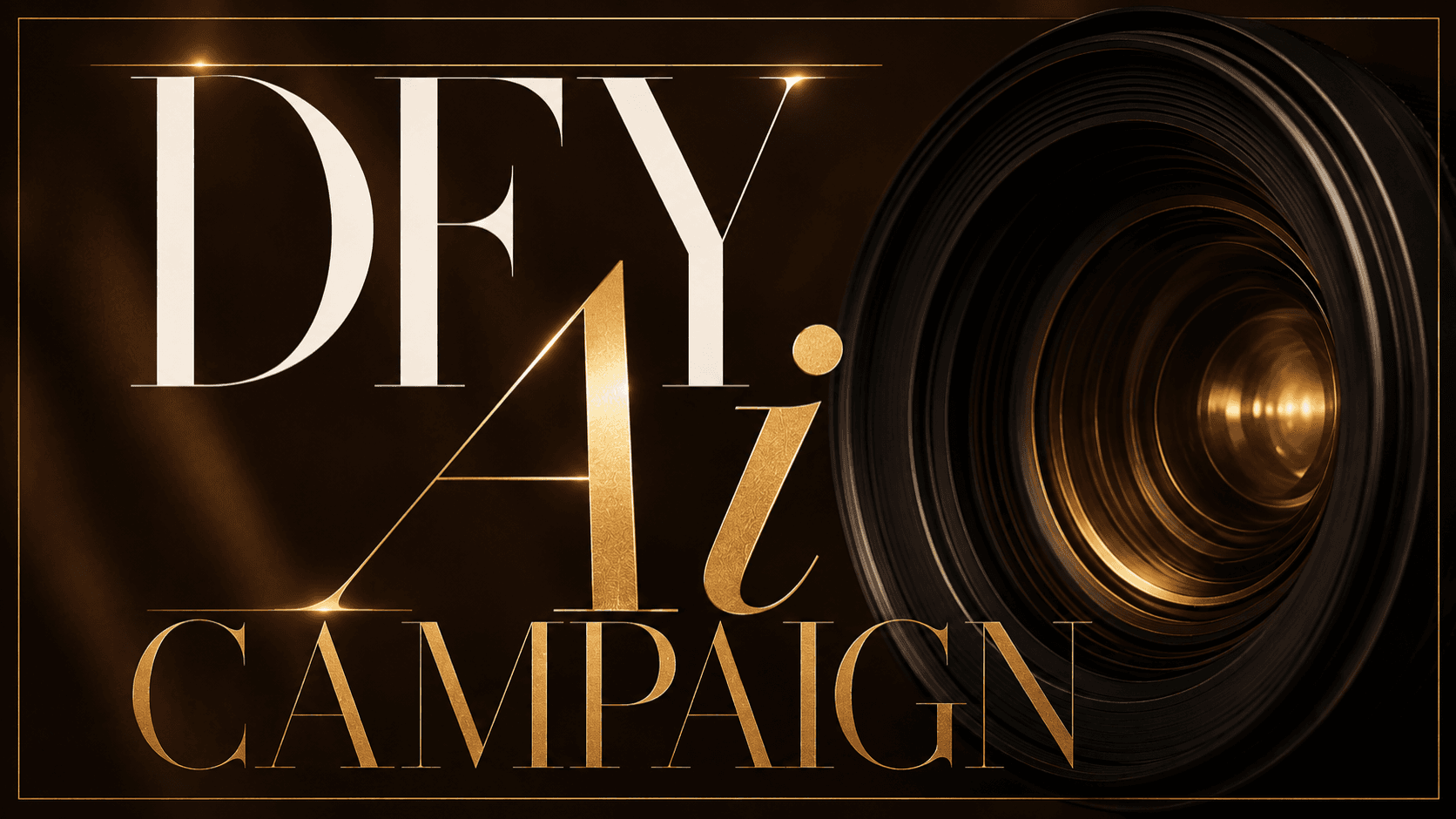 Done For You (DFY) Ai Video Campaign