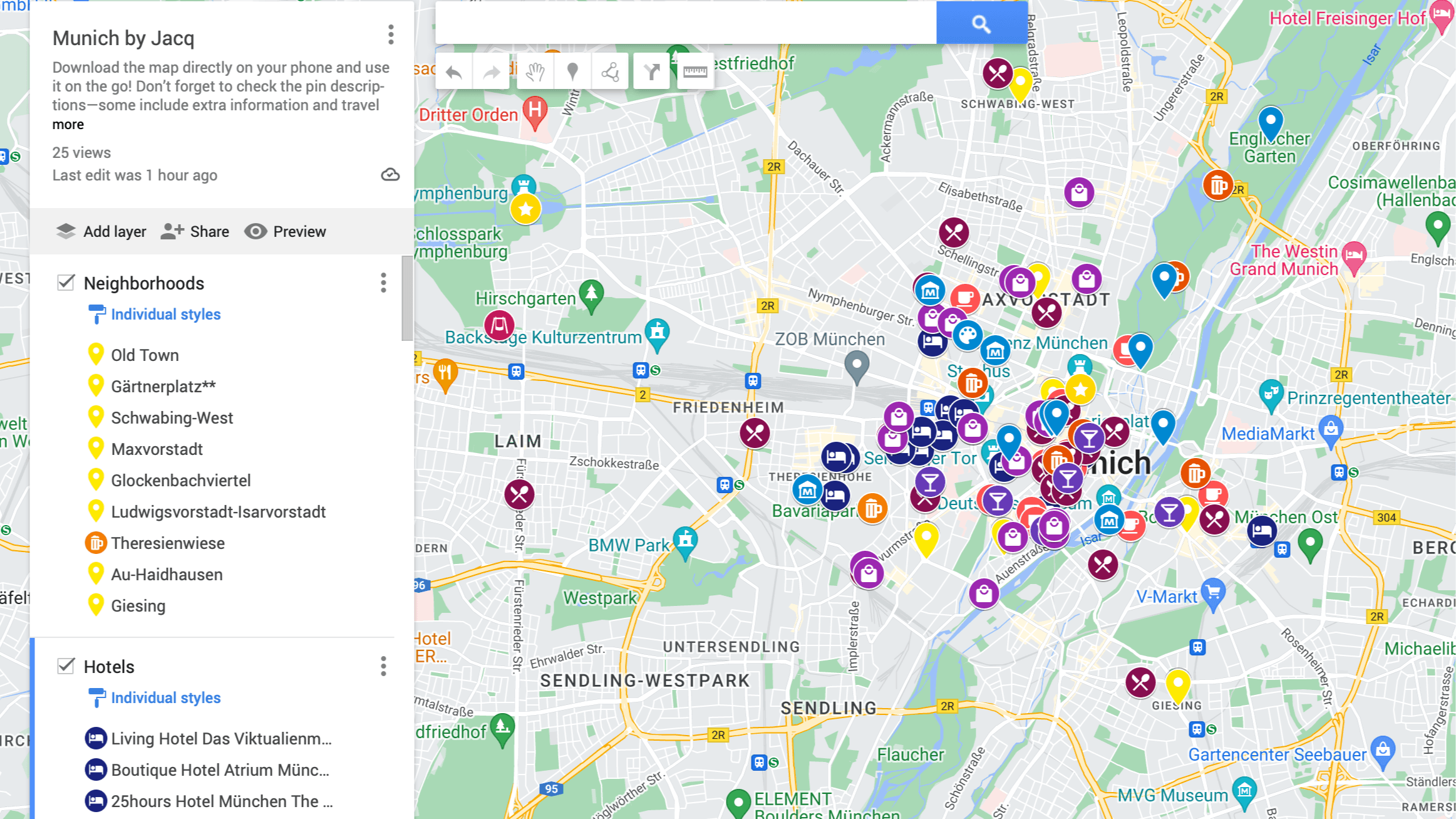 Munich & Beyond Travel Guide + Custom Google Map
