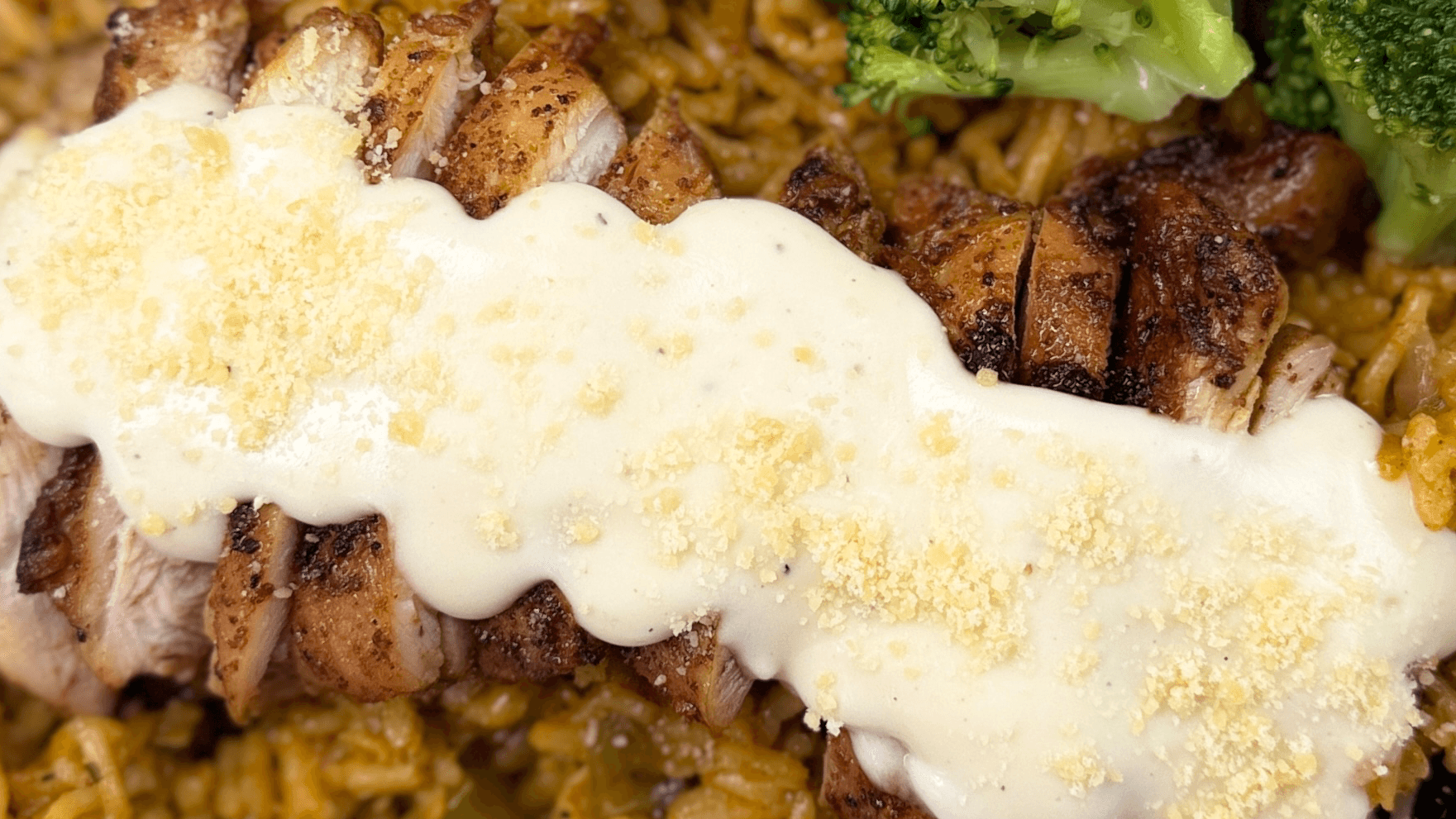 Cajun Chicken Alfredo Rice Bowls