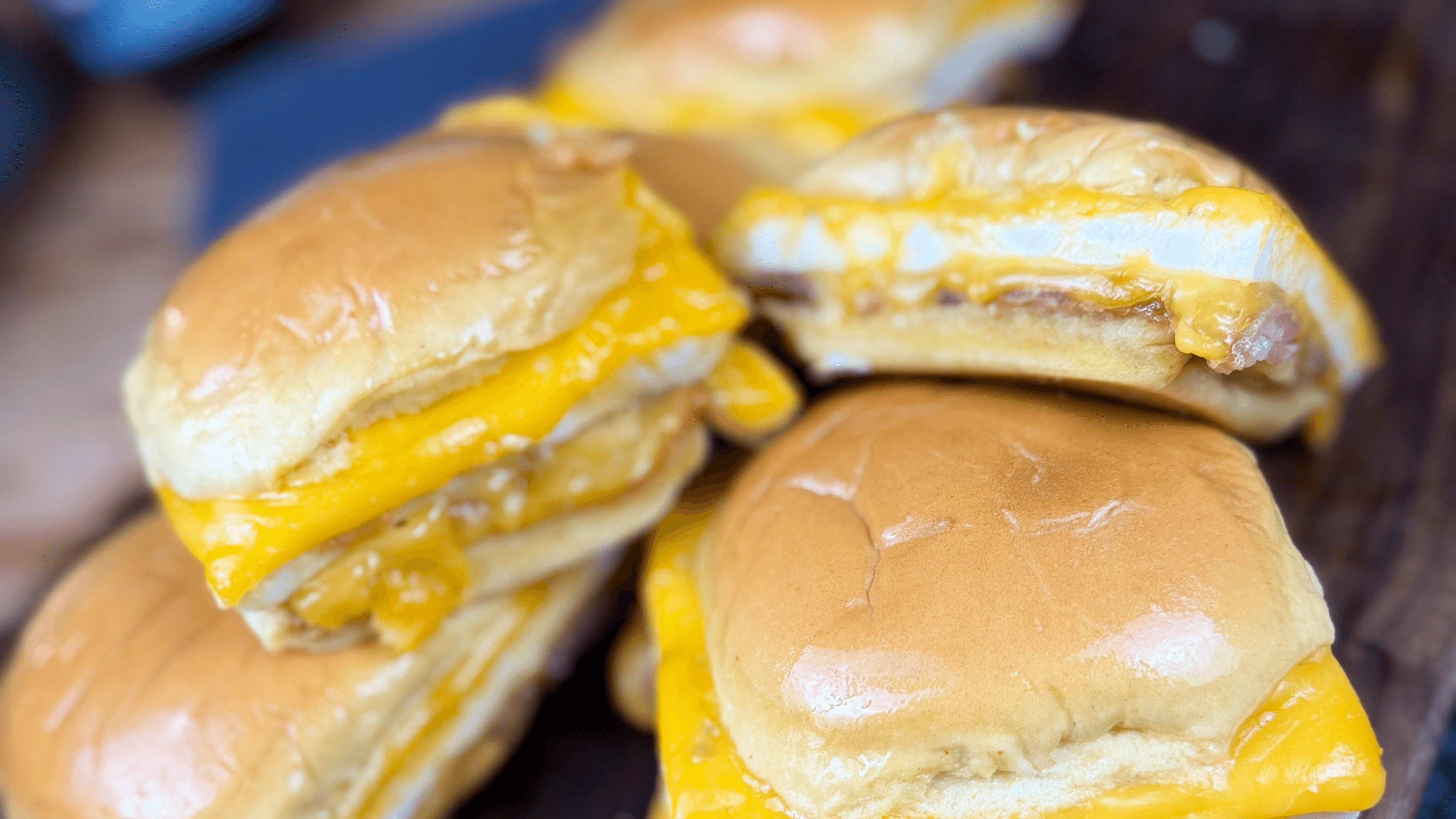 French Toast Bacon, Egg & Cheese Breakfast Sammies 