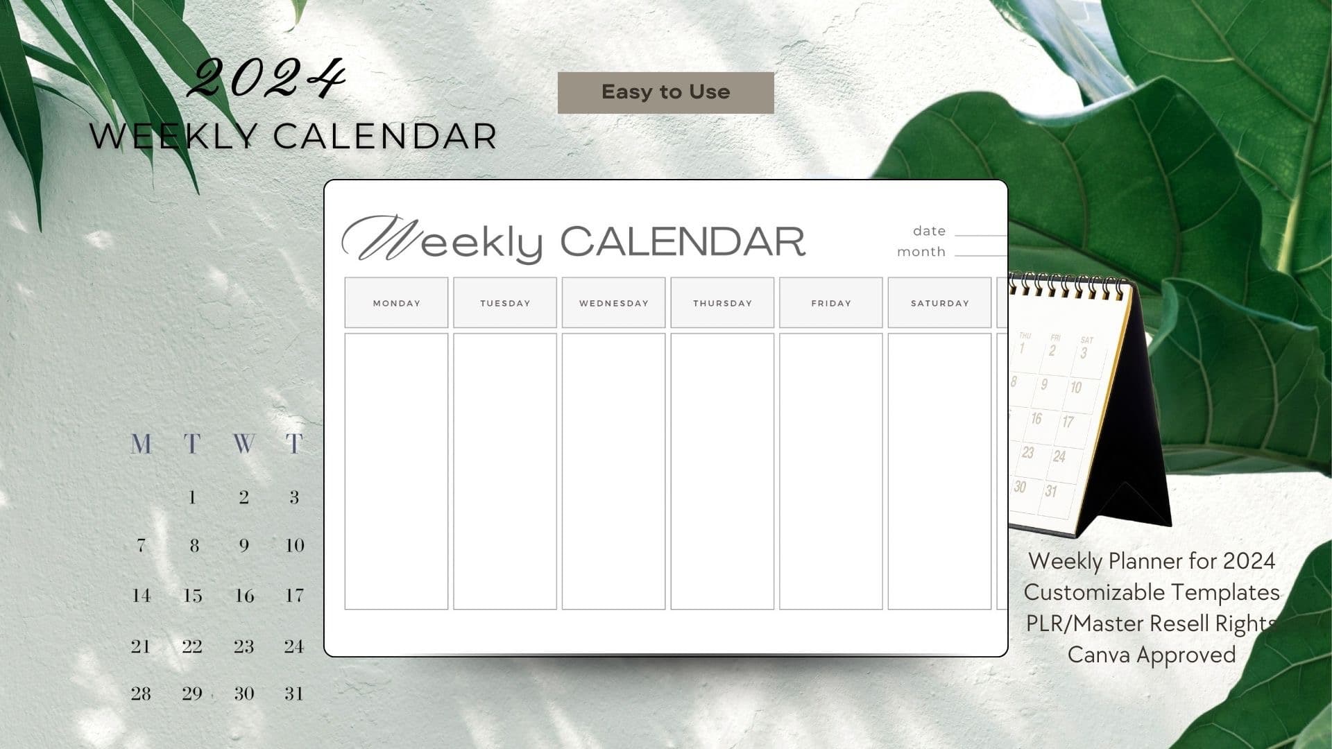 Get My 2024 Weekly Calendar Now!