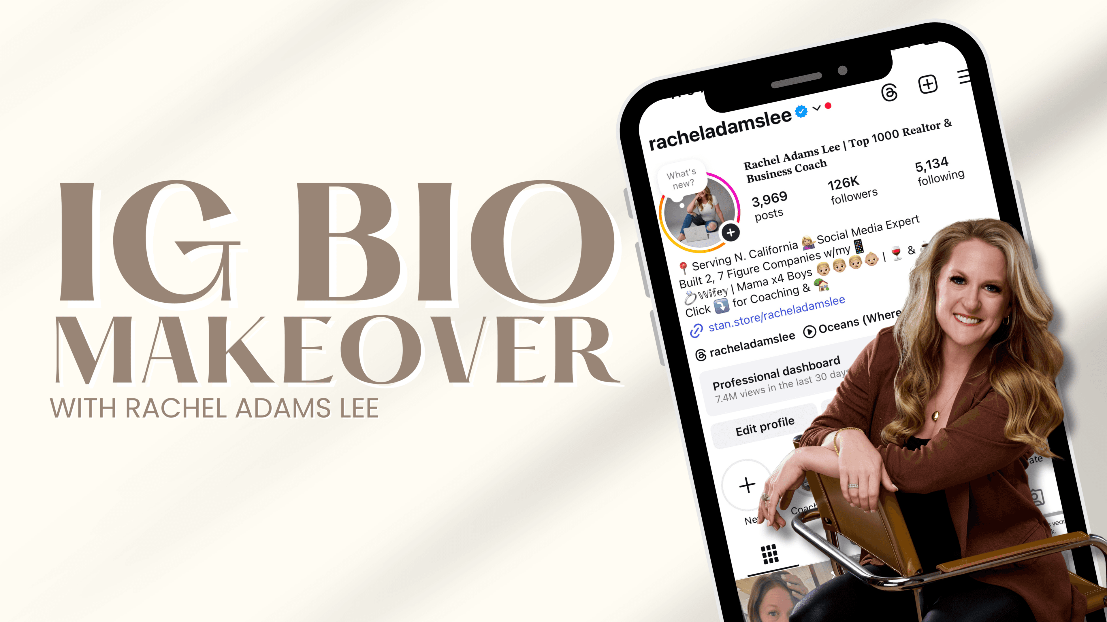 Instagram Bio Makeover with Rachel