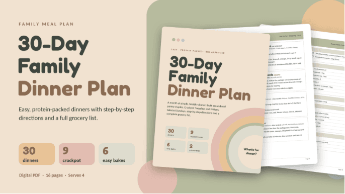 30-Day Family Dinner Plan