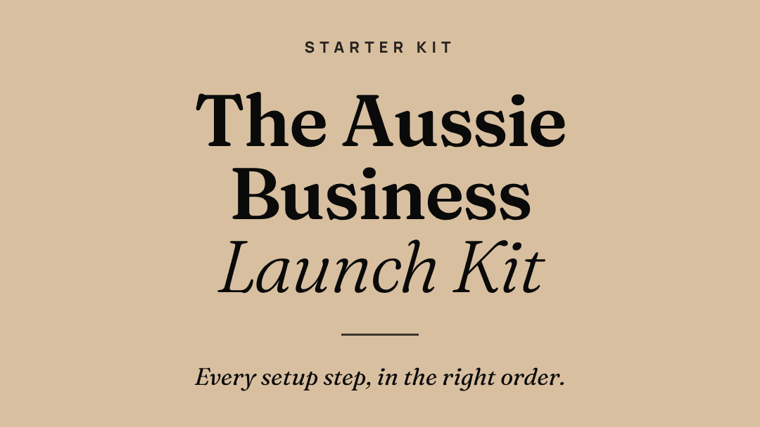 The Aussie Business Launch Kit