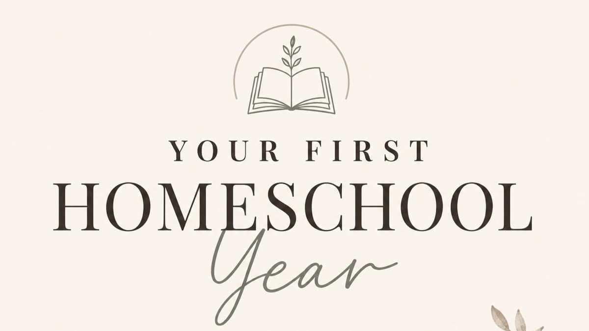 YOUR FIRST HOMESCHOOL YEAR