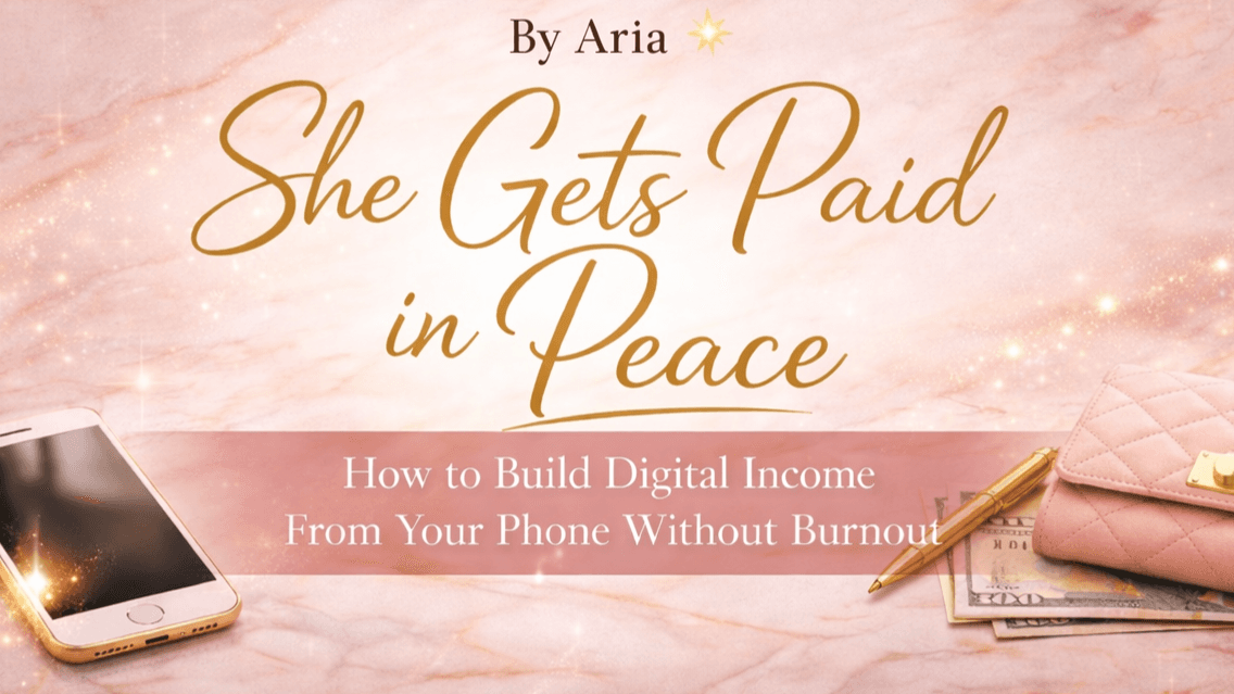 She Gets Paid in Peace 💸
