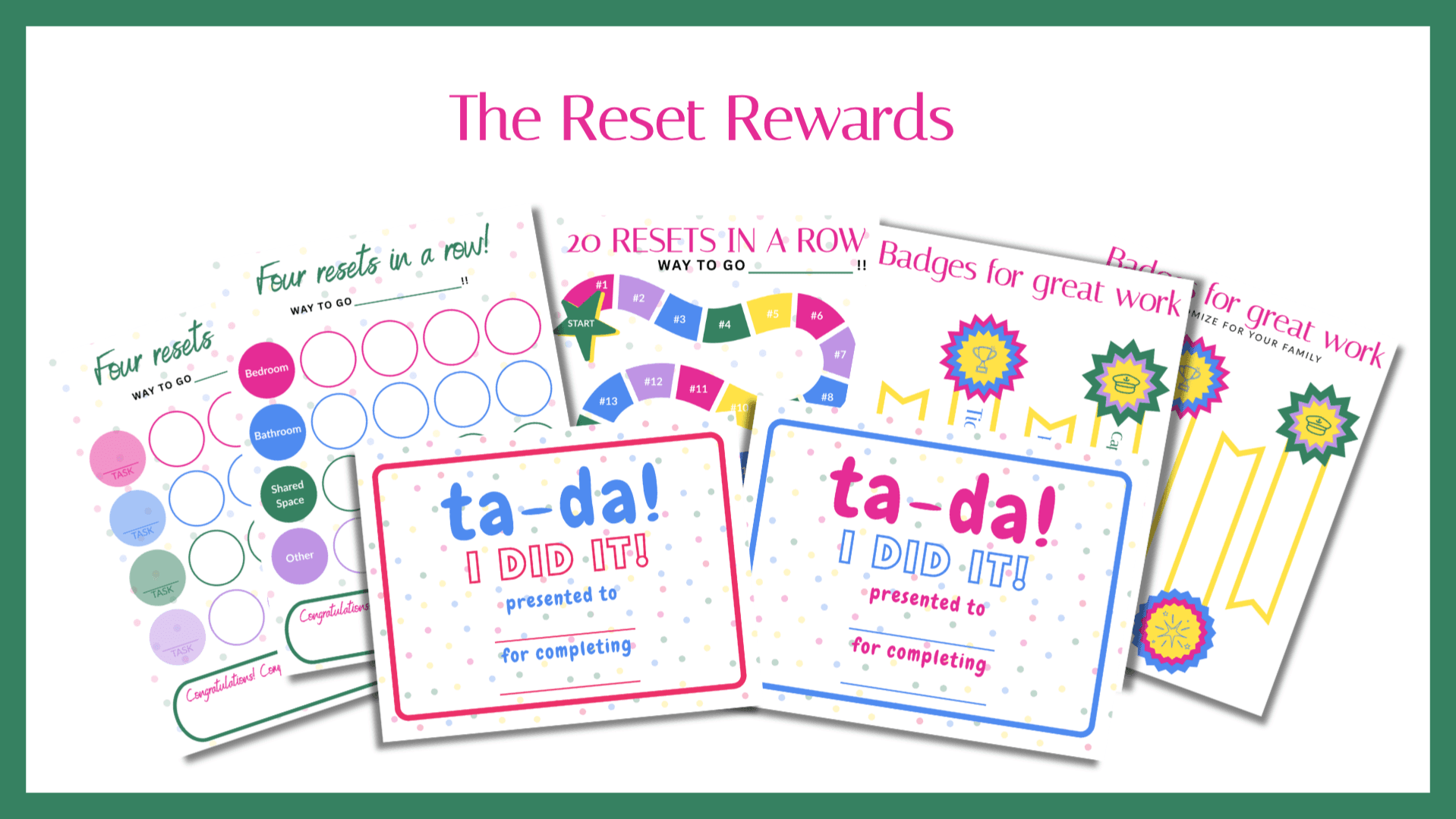 Make Cleaning More Fun with Reset Rewards 
