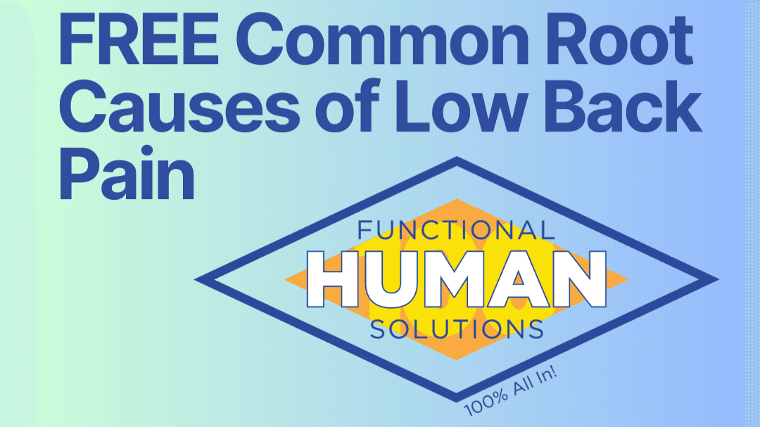 Get our Common Causes of Low Back Pain