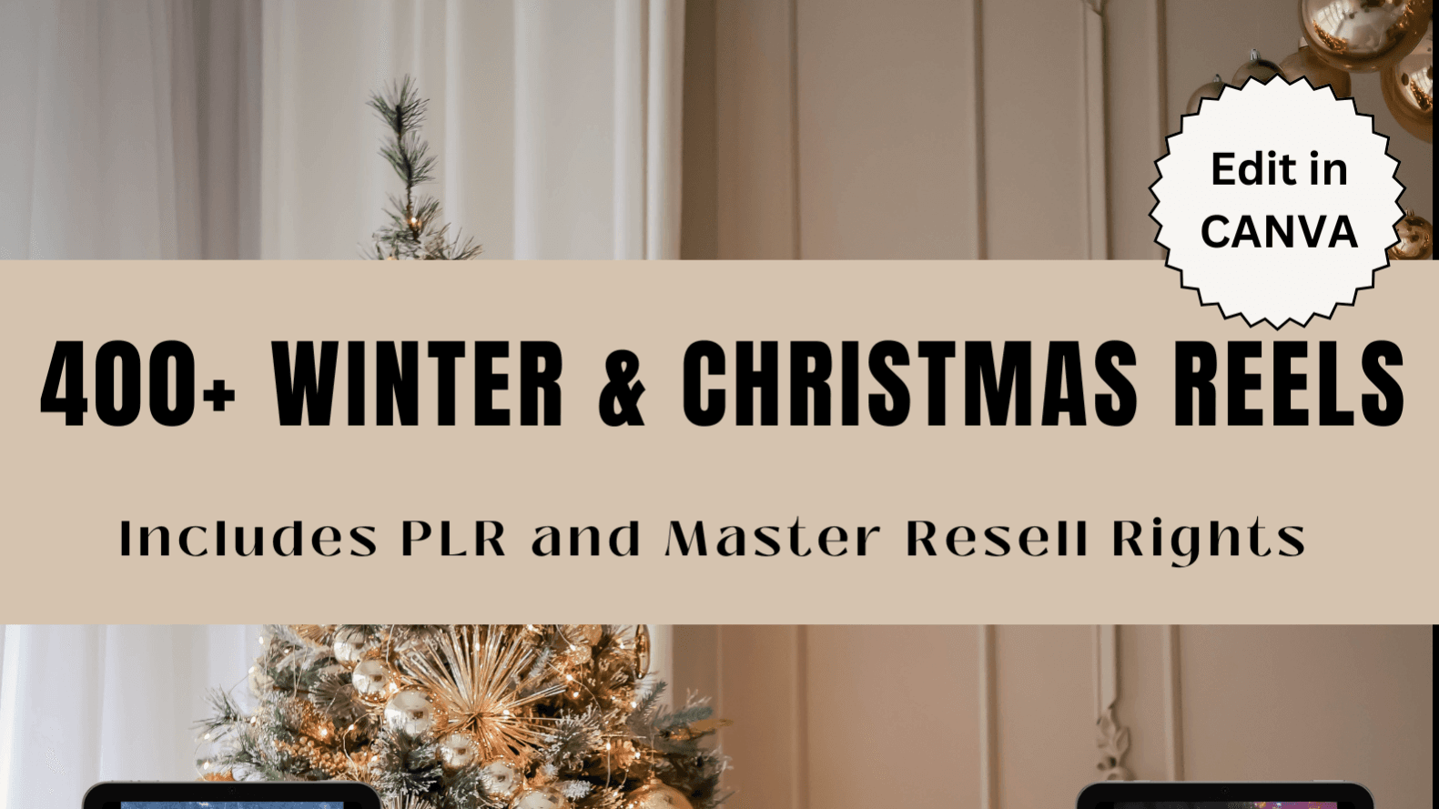 Get My Winter Season Reels Template Now!