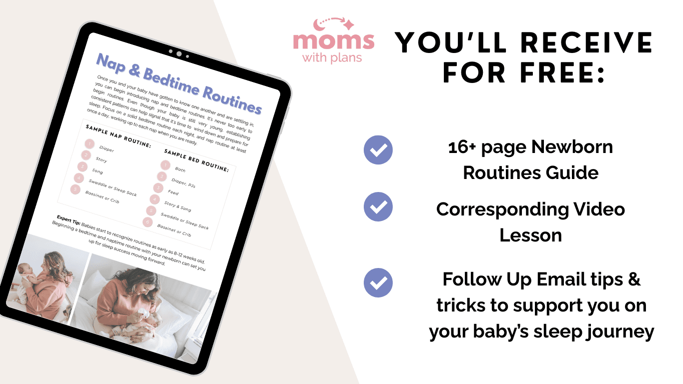 FREE Newborn Routines Guide + Video Lesson👩🏼‍💻