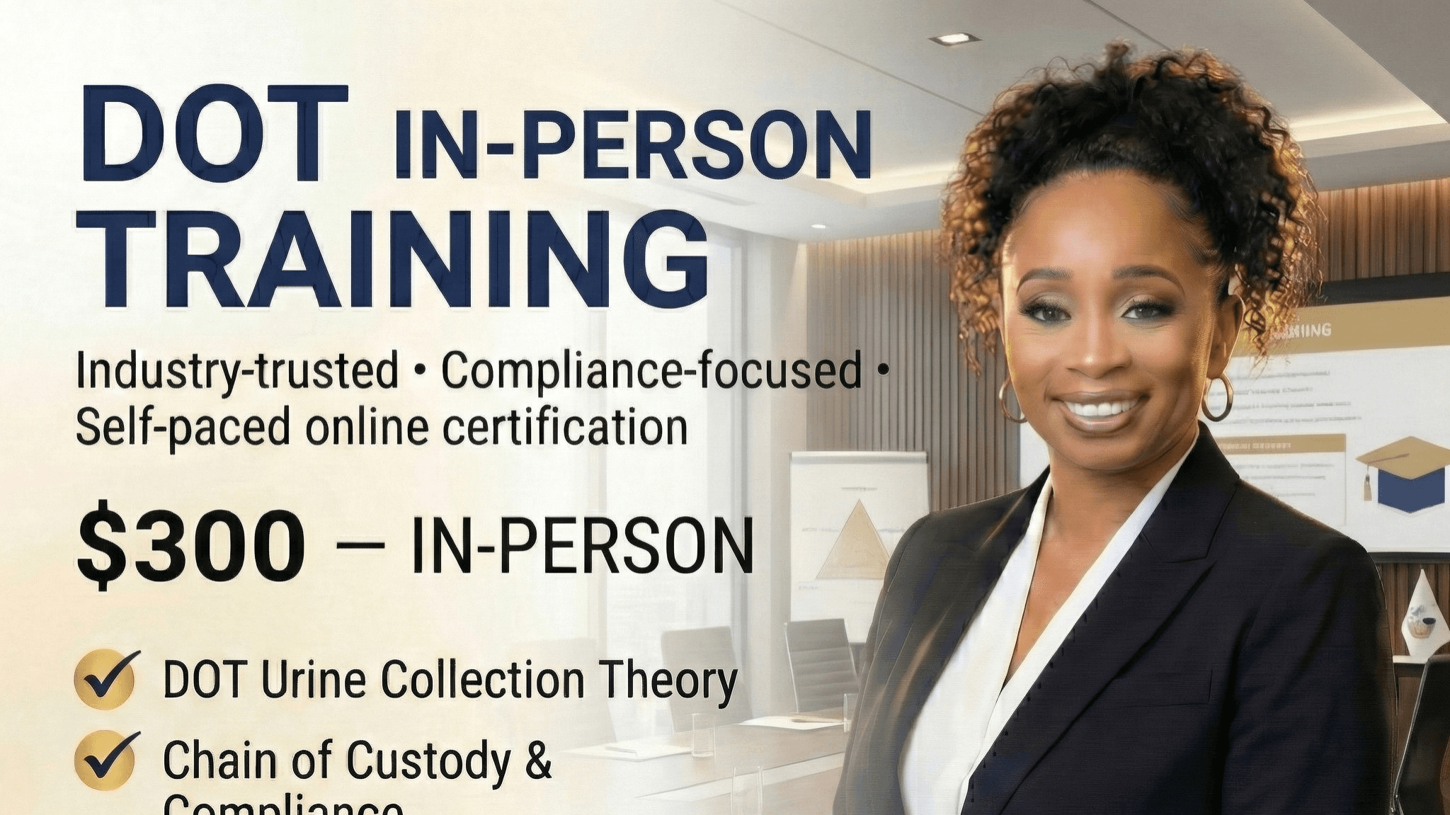 DOT TRAINING (IN PERSON CLASS)