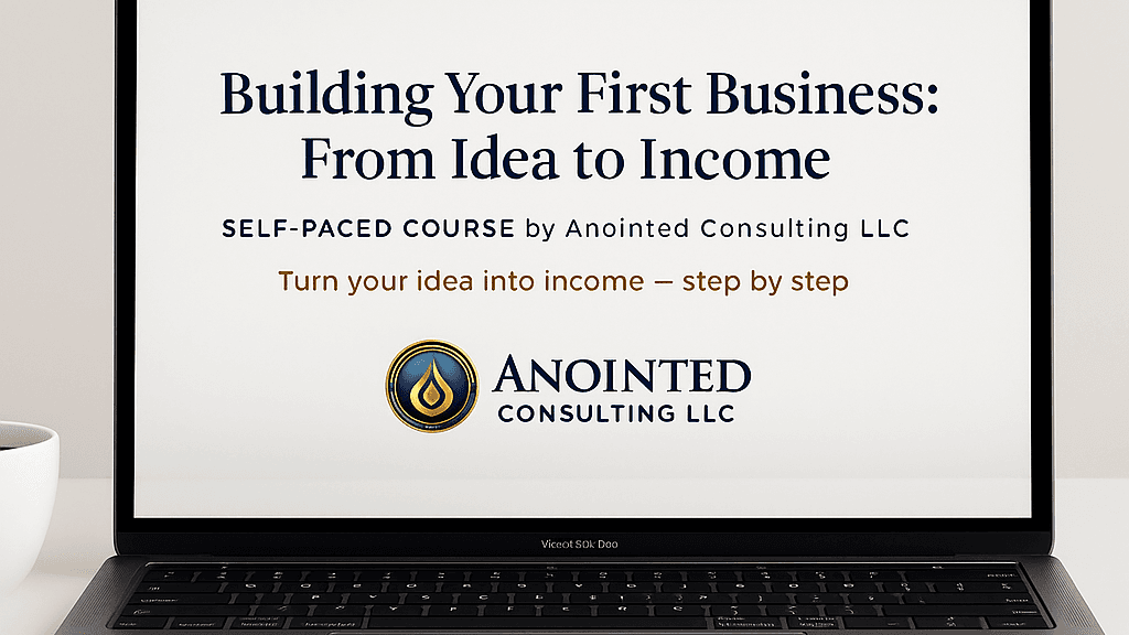 Building Your First Business: From Idea to Income
