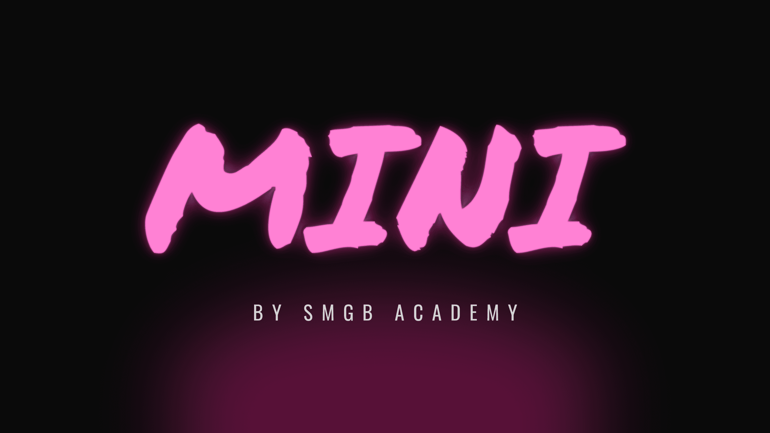 SMGB Mini - SNEAK PEEK