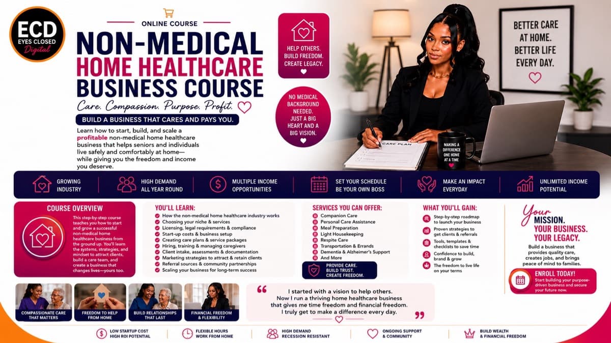 Non-Medical Home Healthcare Business 