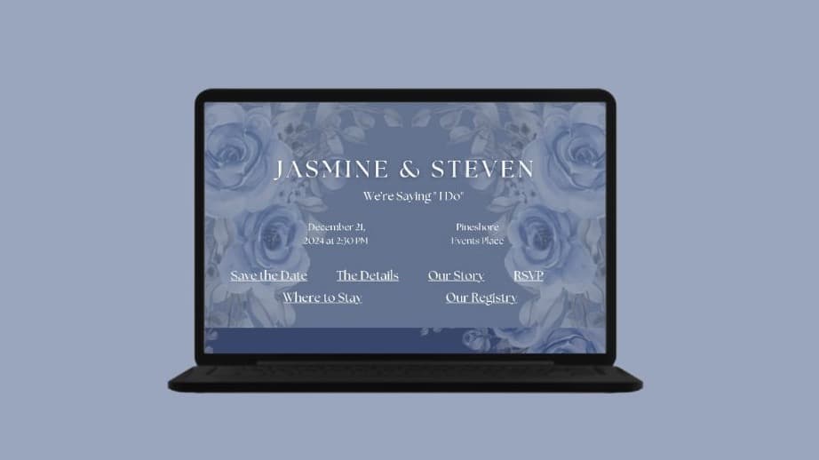 DIY Wedding Website