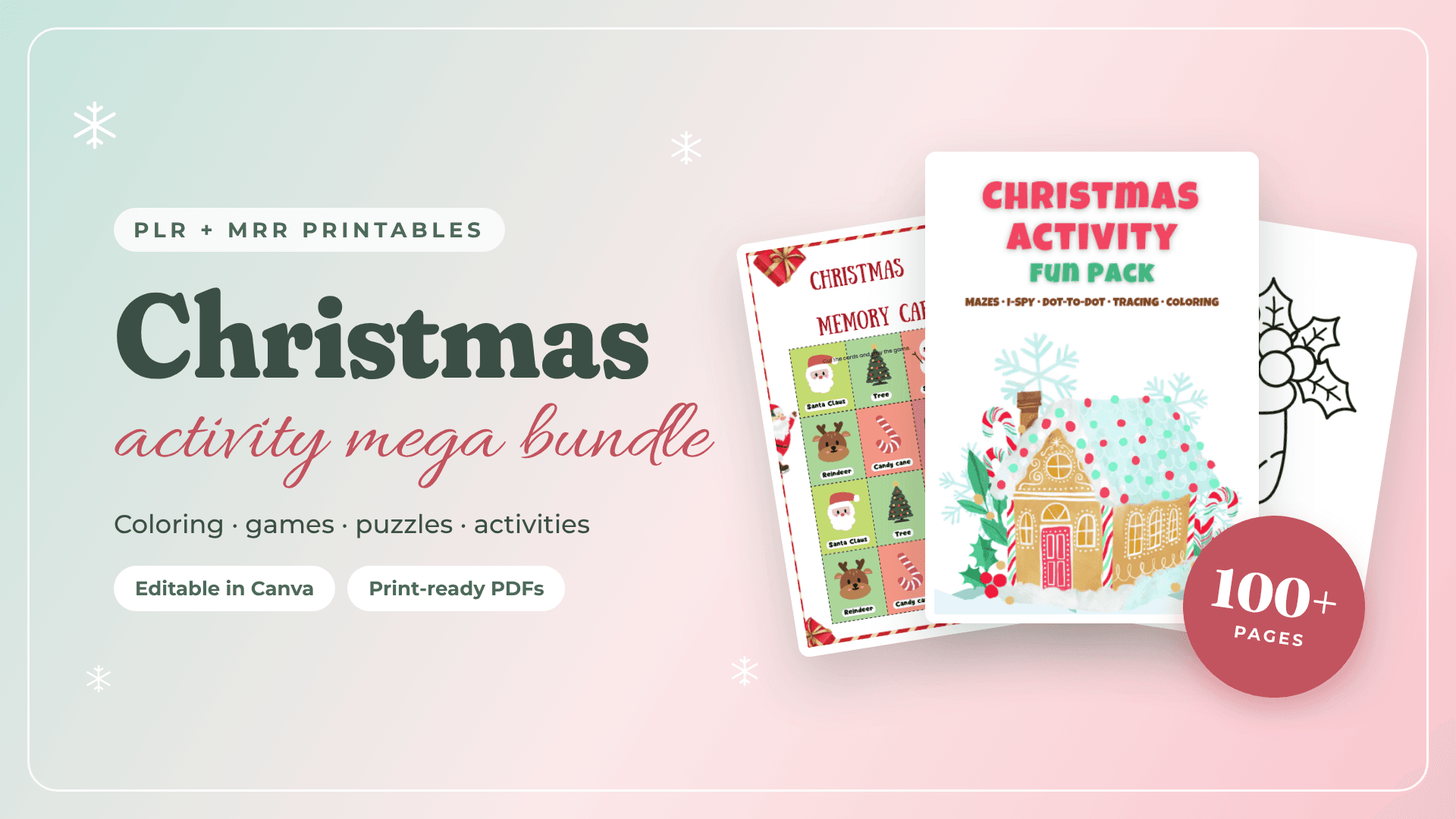Christmas Activity Mega Bundle | Printables