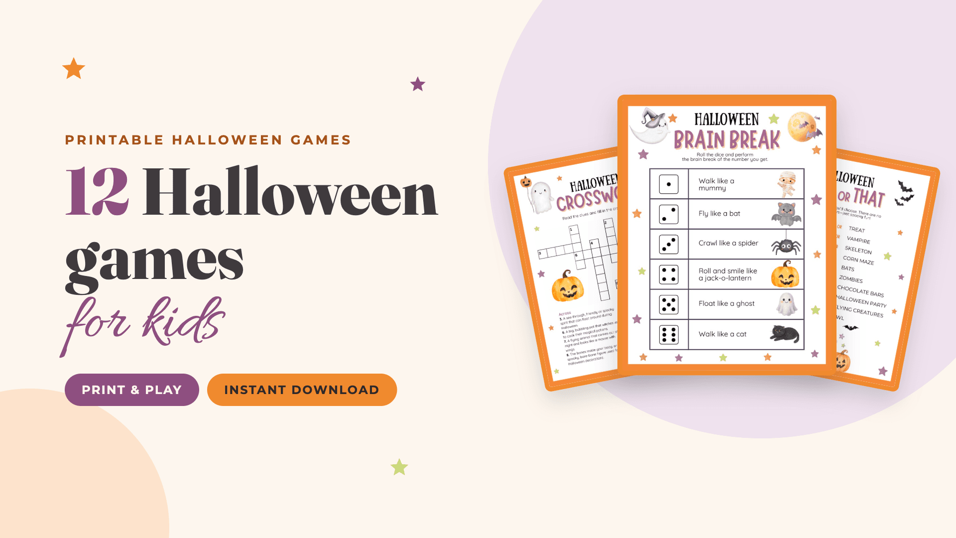 12 Halloween Games for Kids