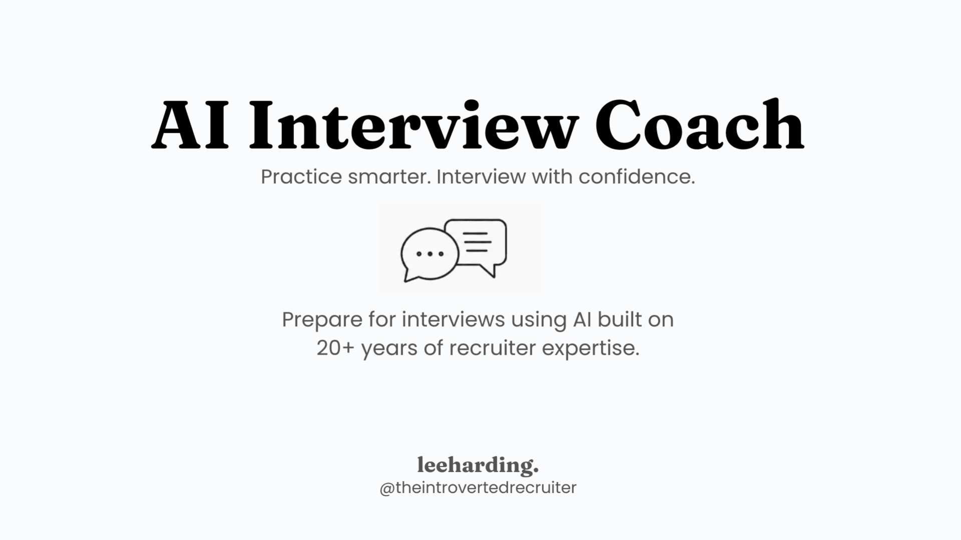 AI Job Interview Coach