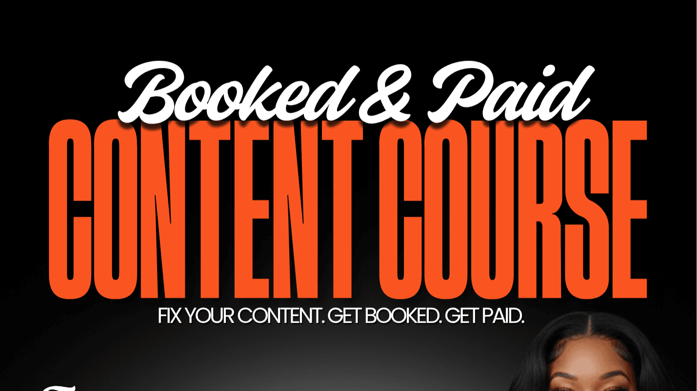 Booked & Paid Content Course