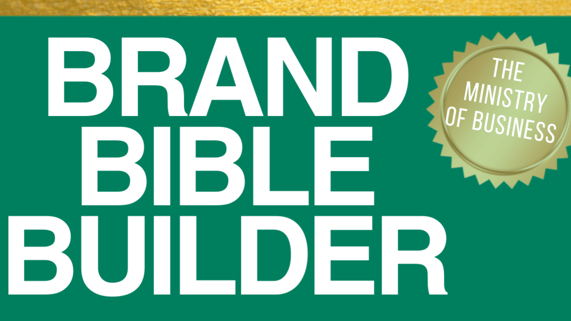 The BRAND BIBLE BUILDER 