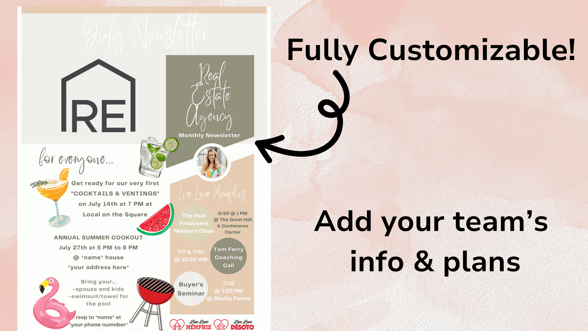 Get My Monthly Newsletter Now!