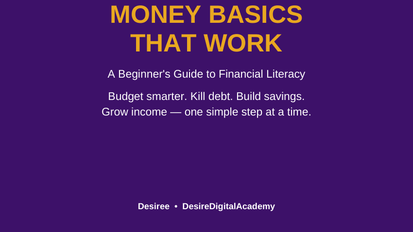 MONEY BASICS THAT WORK
