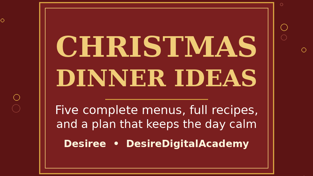 Christmas Dinner Ideas