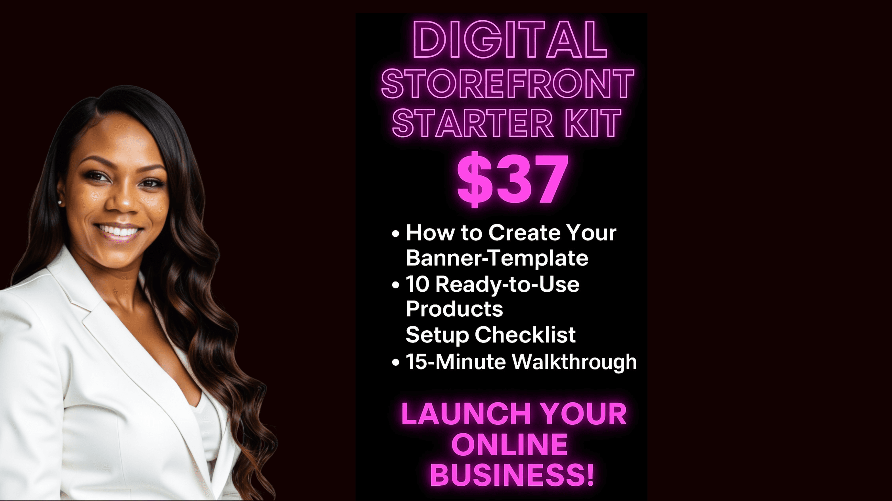 “Digital Storefront Starter Kit: Launch it  Online