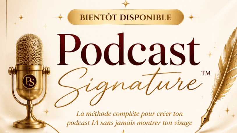 Podcast Signature™ - Liste d'attente 🌸
