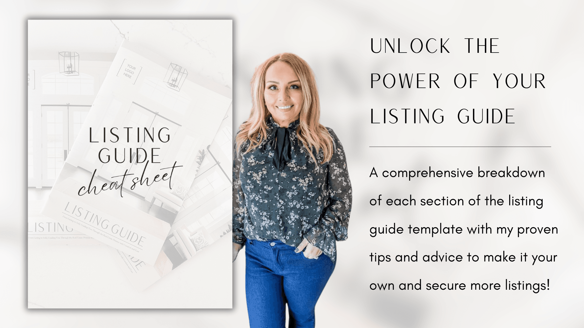 Get My Listing Guide Cheat Sheet