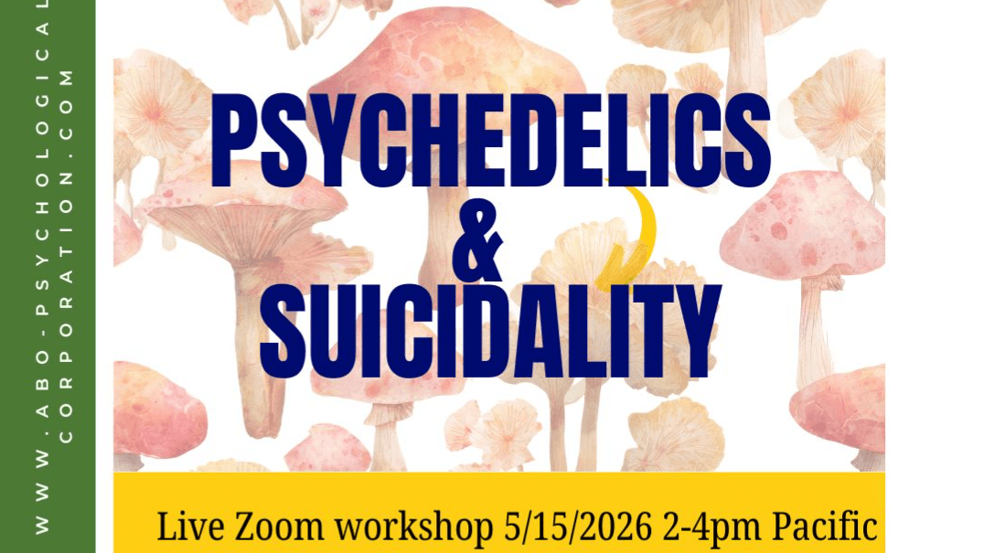 Psychedelics & Suicidality