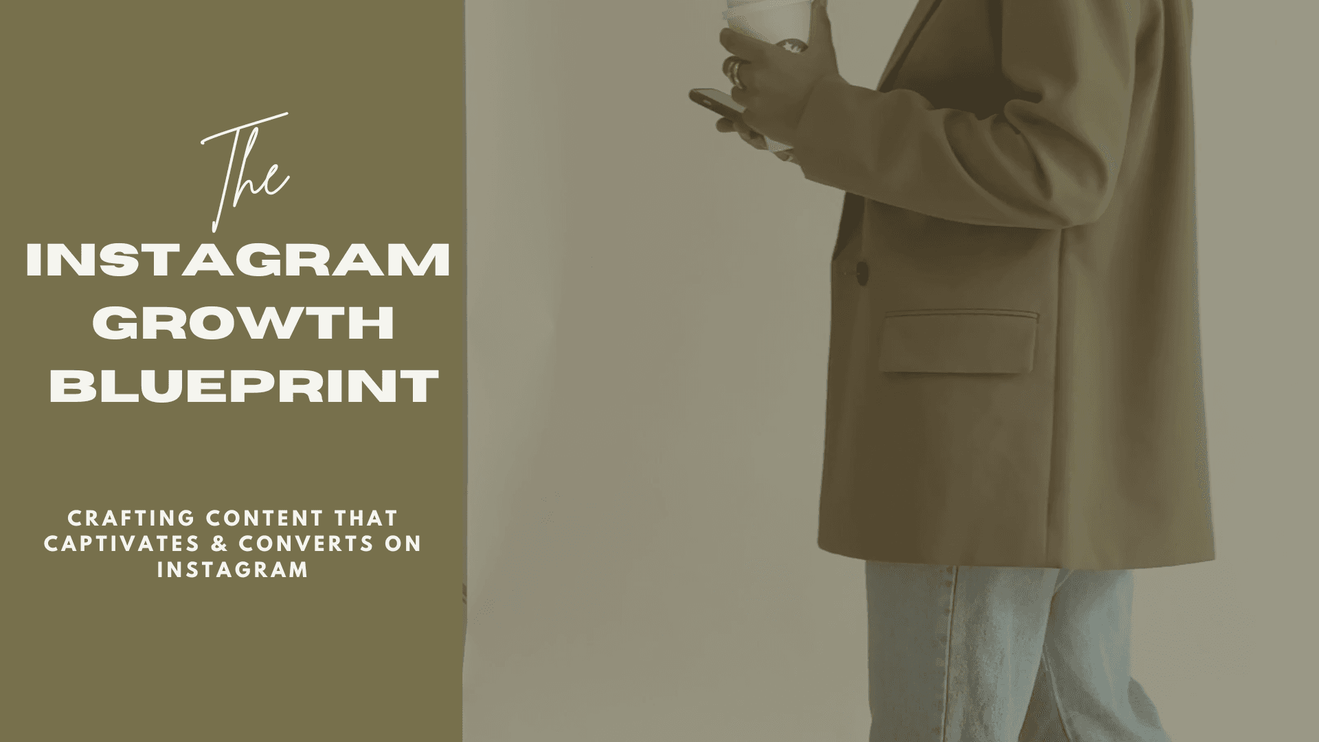The Instagram Growth Blueprint with MRR/PLR