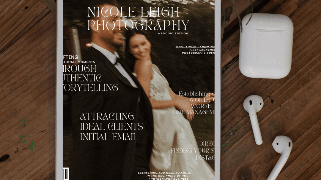 Get a head start in your photography business...