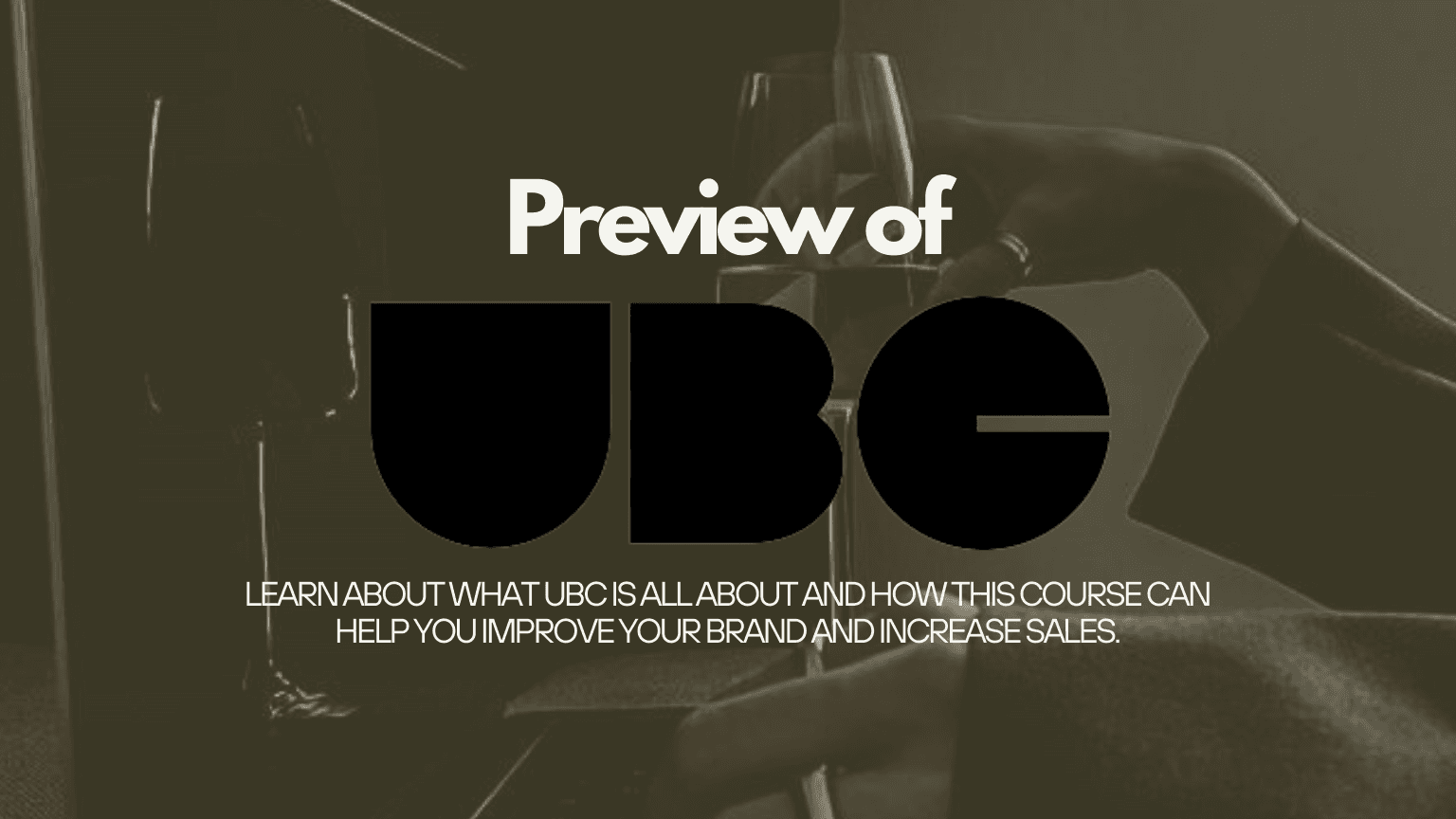 UBC Sneak Peak 