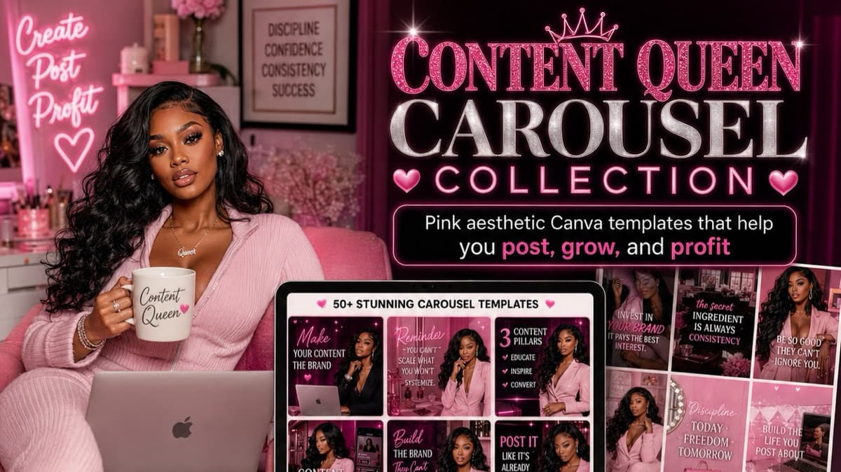 The Content Queen Carousel Vault™