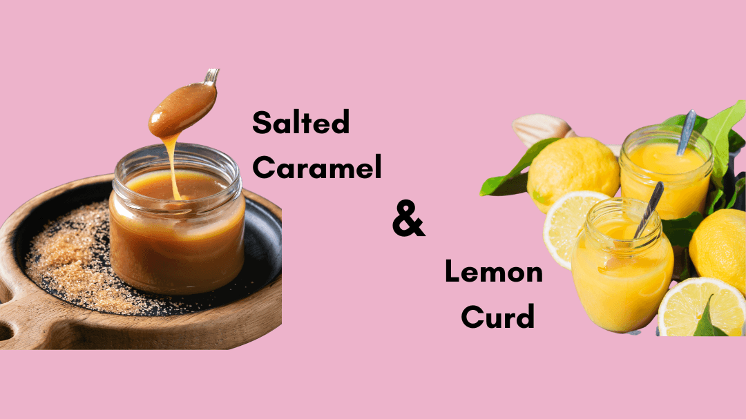 Learn to make Salted Caramel & Lemon Curd