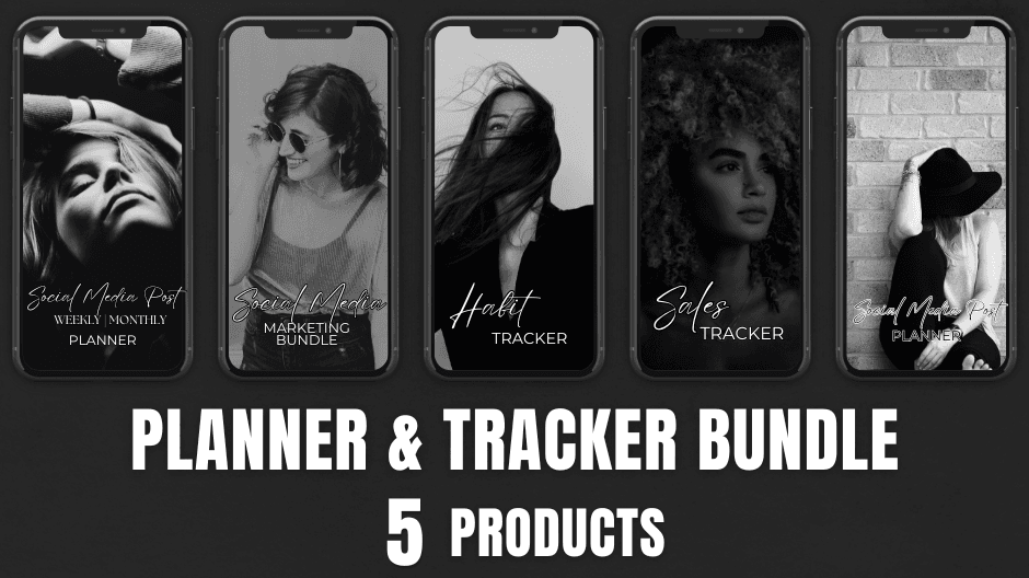 Get The Essential Planner & Tracker Bundle