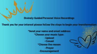 Your Personalized Divine Voice Recording 10 minute
