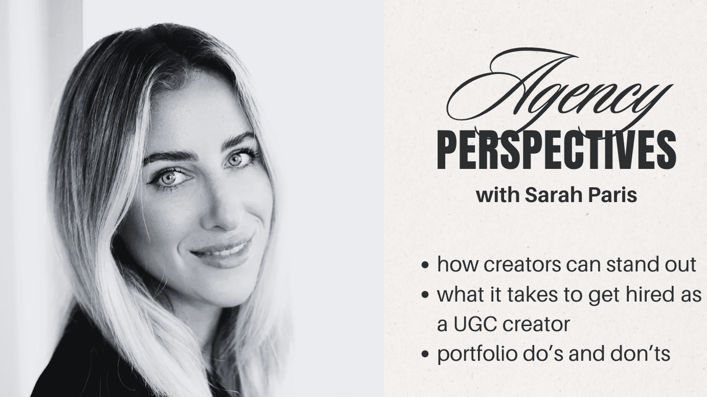 Live Training #16: Agency Perspectives